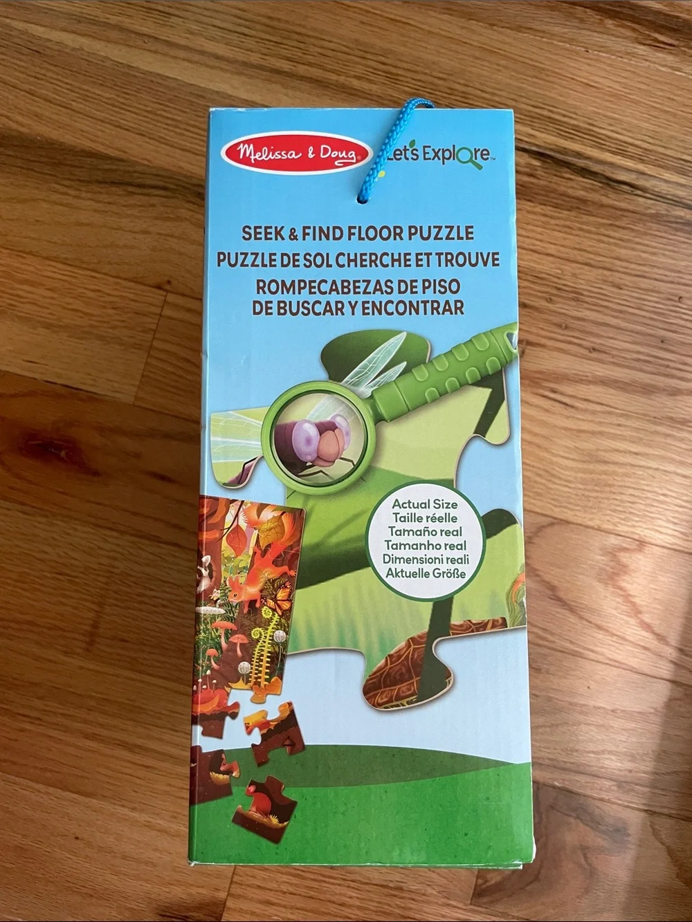 Melissa & Doug Let’s Explore Seek & Find Floor Puzzle - 48 pieces